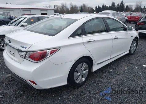 2015 Hyundai Sonata Hybrid from USA, damaged, VIN KMHEC4A43FA135378